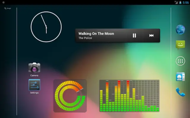 Music VU Visualizer Widgets android App screenshot 0