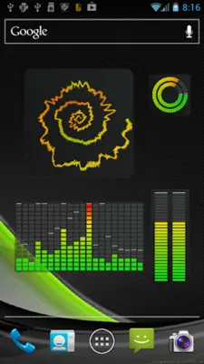 Music VU Visualizer Widgets android App screenshot 4