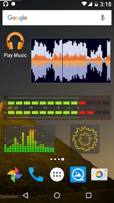 Music VU Visualizer Widgets android App screenshot 6